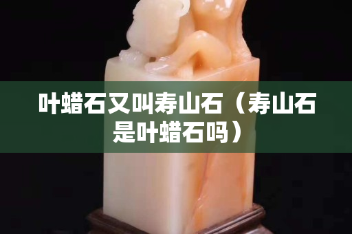葉蠟石又叫壽山石（壽山石是葉蠟石嗎）