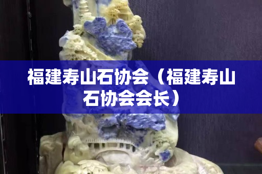 福建壽山石協會（福建壽山石協會會長）