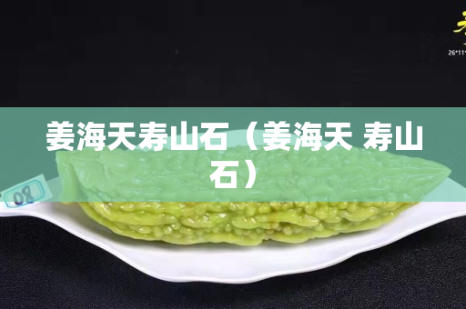 姜海天壽山石（姜海天 壽山石）