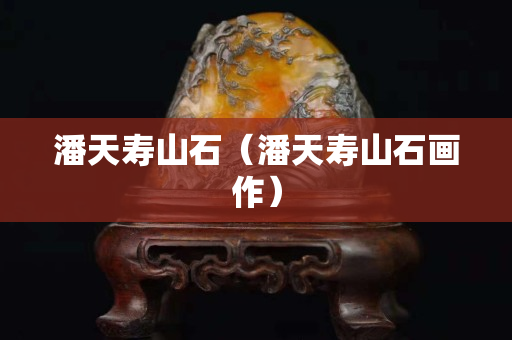 潘天壽山石（潘天壽山石畫作）