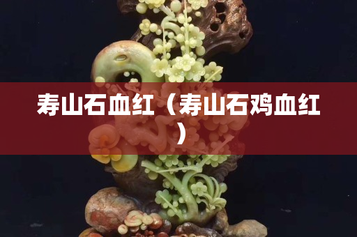 壽山石血紅（壽山石雞血紅）