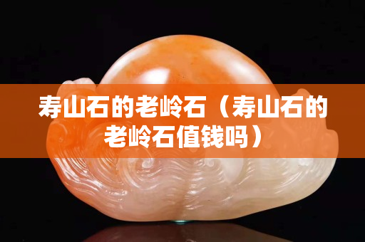 壽山石的老嶺石（壽山石的老嶺石值錢嗎）