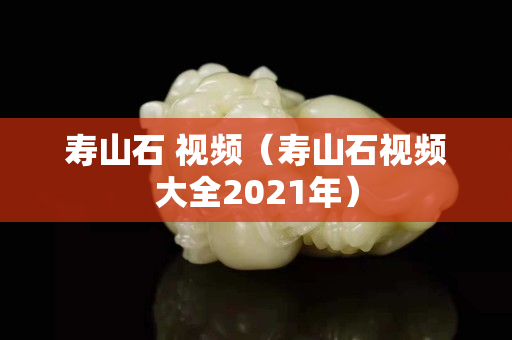 壽山石 視頻（壽山石視頻大全2021年）