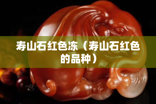 壽山石紅色凍（壽山石紅色的品種）