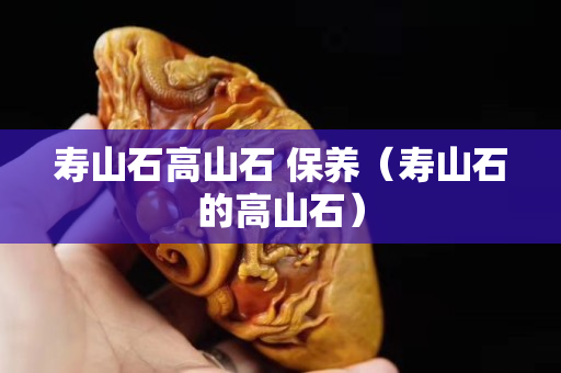 壽山石高山石 保養（壽山石的高山石）