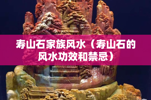 壽山石家族風水（壽山石的風水功效和禁忌）