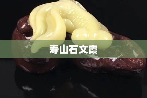 壽山石文霞