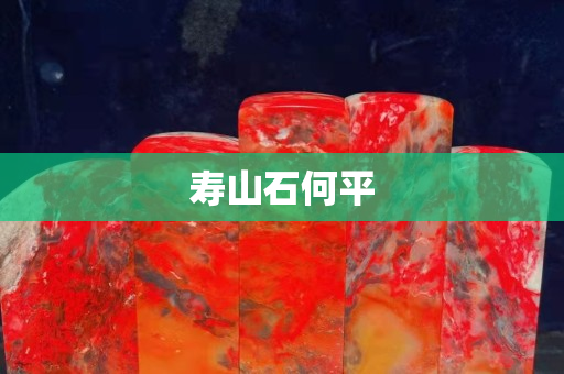壽山石何平