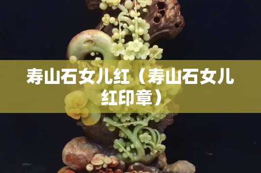 壽山石女兒紅（壽山石女兒紅印章）