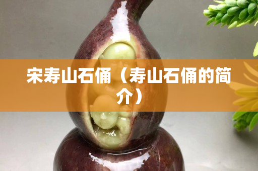 宋壽山石俑（壽山石俑的簡介）