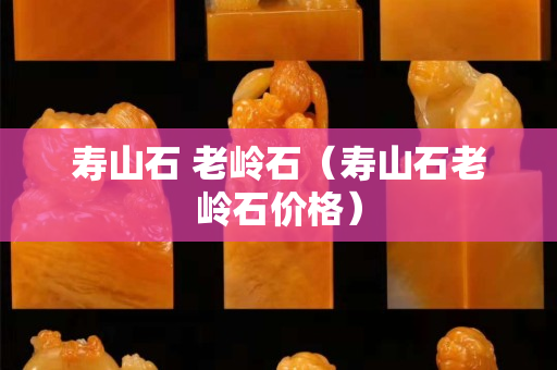 壽山石 老嶺石（壽山石老嶺石價格）