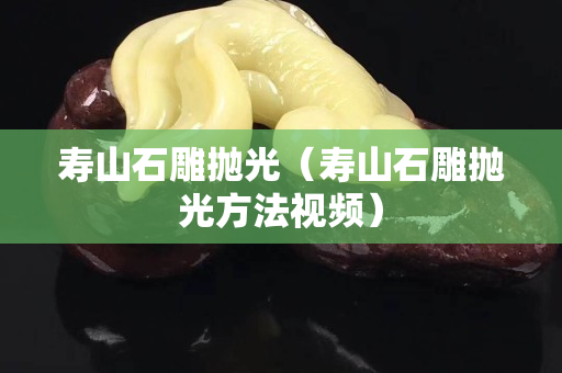 壽山石雕拋光（壽山石雕拋光方法視頻）