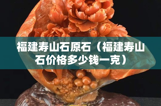 福建壽山石原石（福建壽山石價格多少錢一克）