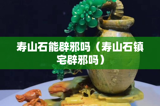 壽山石能辟邪嗎（壽山石鎮(zhèn)宅辟邪嗎）