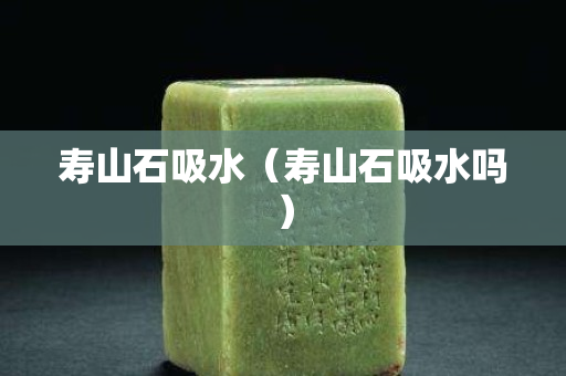 壽山石吸水（壽山石吸水嗎）