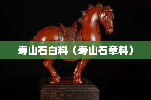 壽山石白料（壽山石章料）