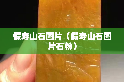 假壽山石圖片（假壽山石圖片石粉）