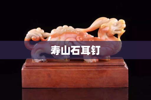 壽山石耳釘