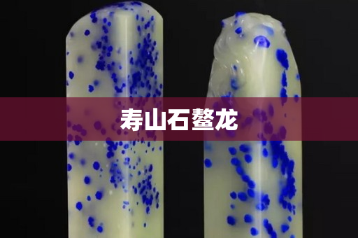 壽山石鰲龍
