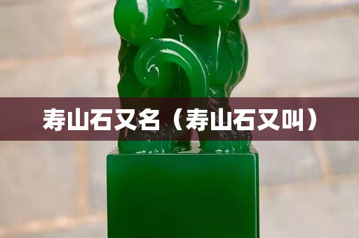 壽山石又名（壽山石又叫）