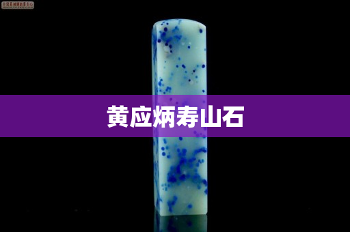 黃應炳壽山石