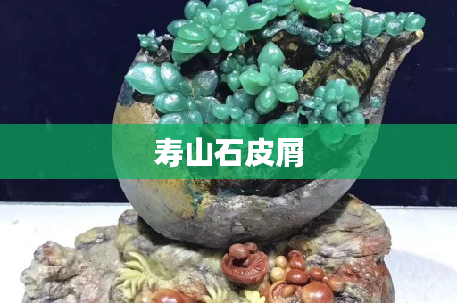 壽山石皮屑