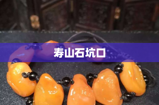 壽山石坑口