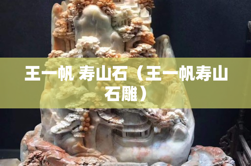 王一帆 壽山石（王一帆壽山石雕）