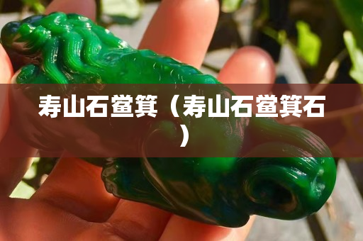 壽山石鱟箕（壽山石鱟箕石）