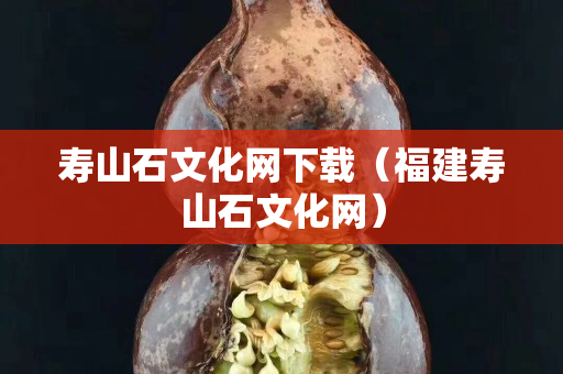壽山石文化網(wǎng)下載（福建壽山石文化網(wǎng)）
