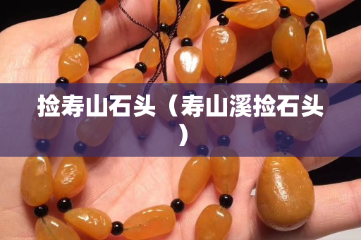 撿壽山石頭（壽山溪撿石頭）