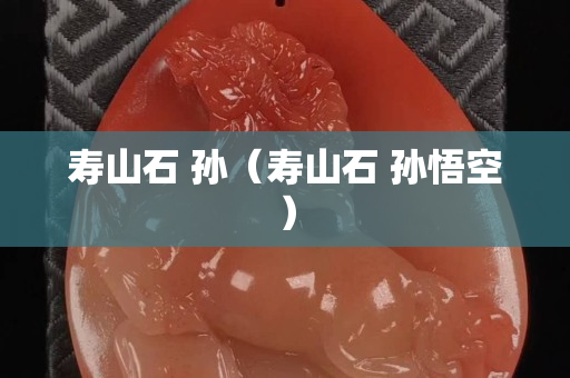 壽山石 孫（壽山石 孫悟空）