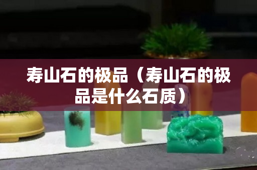 壽山石的極品（壽山石的極品是什么石質）