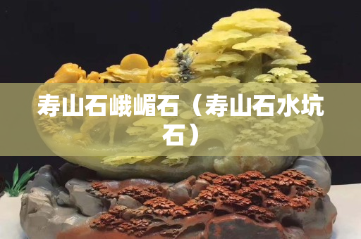 壽山石峨嵋石（壽山石水坑石）