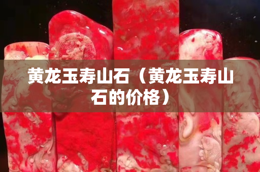 黃龍玉壽山石（黃龍玉壽山石的價格）