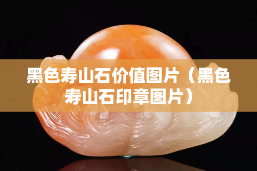 黑色壽山石價(jià)值圖片（黑色壽山石印章圖片）