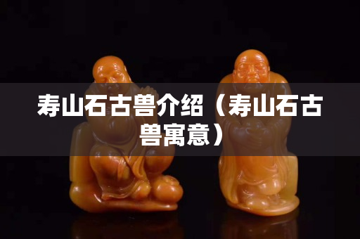 壽山石古獸介紹（壽山石古獸寓意）