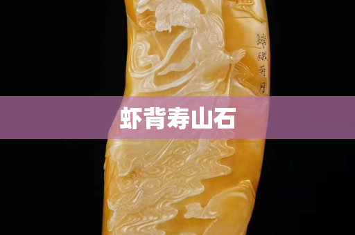 蝦背壽山石