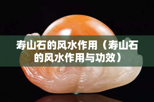 壽山石的風水作用（壽山石的風水作用與功效）
