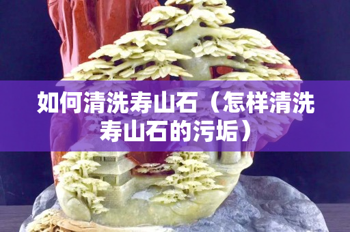 如何清洗壽山石（怎樣清洗壽山石的污垢）