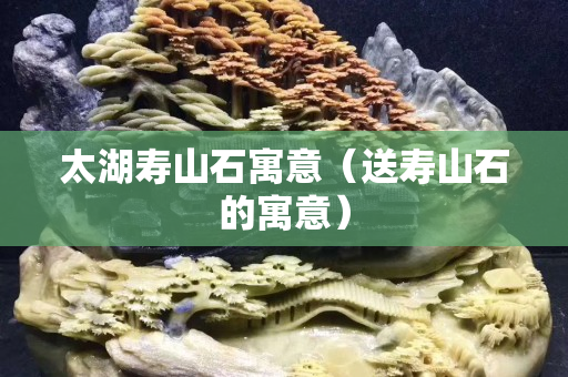 太湖壽山石寓意（送壽山石的寓意）