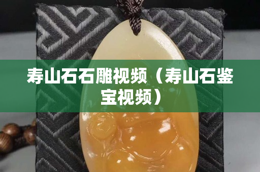 壽山石石雕視頻（壽山石鑒寶視頻）