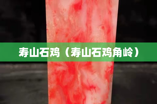 壽山石雞（壽山石雞角嶺）