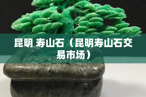 昆明 壽山石（昆明壽山石交易市場）