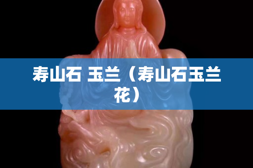 壽山石 玉蘭（壽山石玉蘭花）