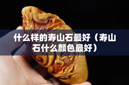 什么樣的壽山石最好（壽山石什么顏色最好）