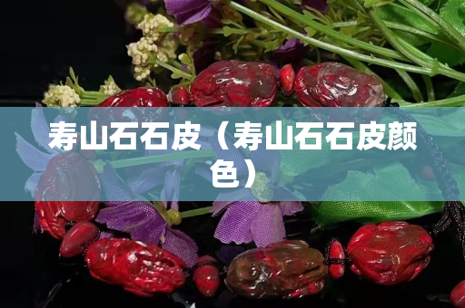 壽山石石皮（壽山石石皮顏色）
