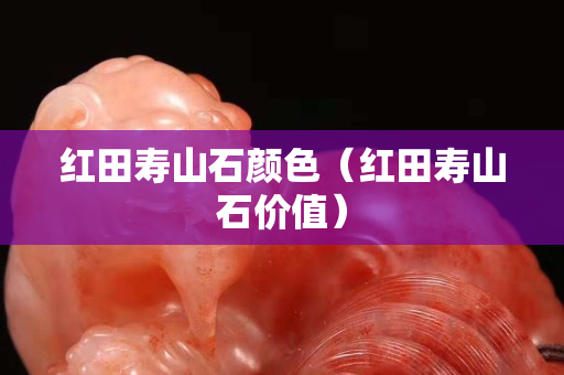 紅田壽山石顏色（紅田壽山石價值）