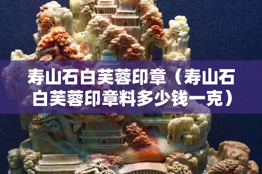 壽山石白芙蓉印章（壽山石白芙蓉印章料多少錢一克）