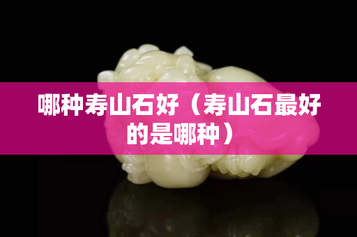 哪種壽山石好（壽山石最好的是哪種）